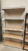 Silver 5-tier Shelf Storage Unit