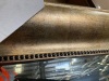 Gold Square Mirror 130 x 100cm, Hanging Mirror - 2