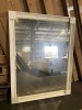 White Square Mirror 130 x 100cm, Hanging Mirror