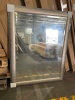 Black Square Standing Mirror 140 x 110cm