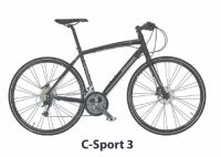 Bianchi Bike- Model YOB55C59KW - C-Sport 3 Alivio 27SP Disc HYD 59cm