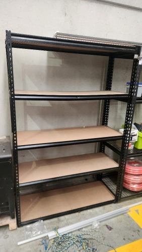 Black 5-Tier Shelf Storage Unit