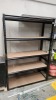 Black 5-Tier Shelf Storage Unit - 2