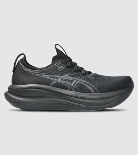Asics Gel-Nimbus 28 Womens &mdash; Black/Graphite Grey &mdash; US 8.5