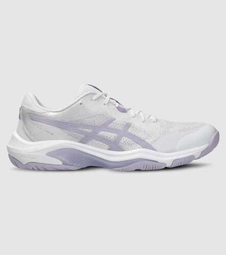 Asics Netburner Shield 2 Womens Netball Shoes &mdash; White/Vapor &mdash; US 10
