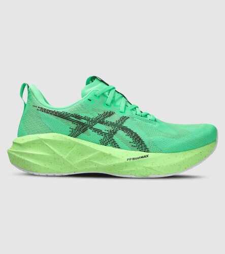 Asics Novablast 5 Mens &mdash; Vital Green/Black &mdash; US 11.5