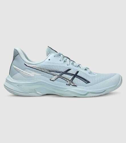 Asics Netburner Ballistic FF 4 Womens &mdash; Sky/Pure Silver &mdash; US 8.5