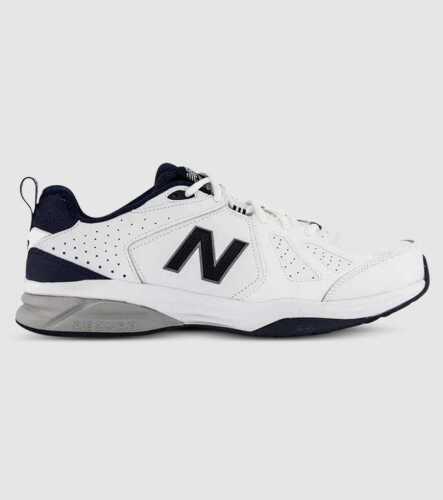 New Balance 624 Mens (2E (Wide)) &mdash; White/Navy &mdash; US 10.5