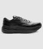 Brooks Ghost Max 2 Leather (Mens, 2E (Wide)) &mdash; Black/Black &mdash; US 9.5