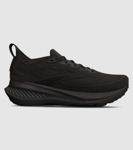Brooks M Glycerin 23 (Mens, 2E (Wide)) &mdash; Black/Black/Ebony &mdash; US 12