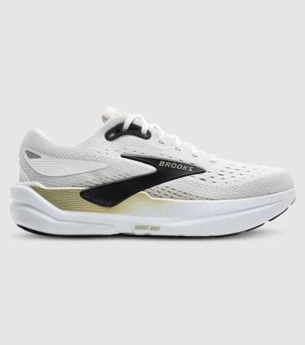 Brooks M Ghost Max 3 (Mens) &mdash; Bright White/Tea/Black &mdash; US 9