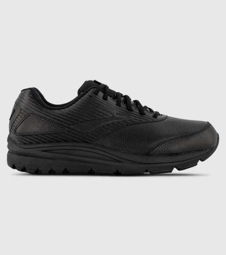 Brooks M Addiction Wlk 2 (SR) (Mens, 2E (Wide)) &mdash; Black/Black &mdash; US 8