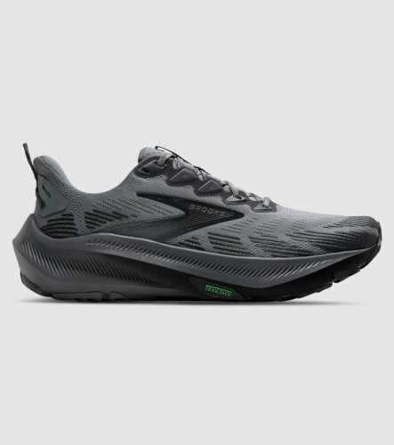 Brooks M Ghost Trail (Mens) &mdash; Grey/Grey/Blackened Pearl &mdash; US 10