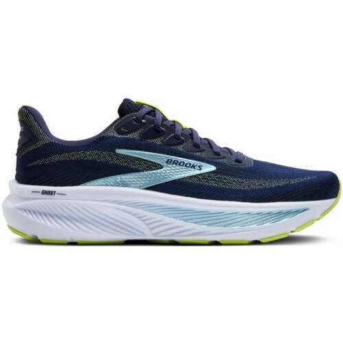 Brooks Ghost 17 &mdash; Peacoat/Lime/Blue &mdash; US 11