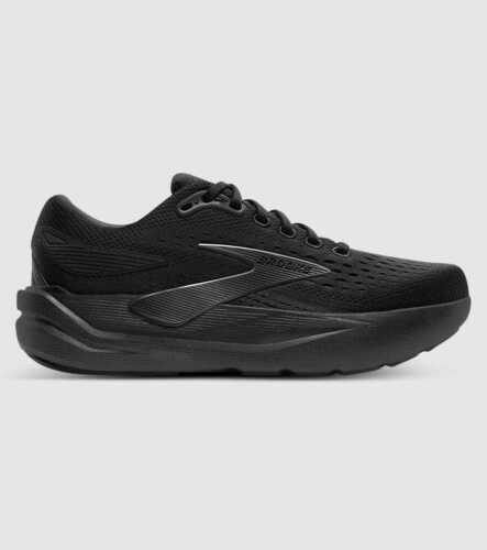 Brooks W Ghost Max 3 (Womens) Wide D &mdash; Black/Black/Ebony &mdash; US 10