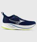 Mizuno Mizuno Neo Zen 2 Mens &mdash; Estate Blue/White/Lightning Yellow &mdash; US 10