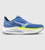 Mizuno Wave Inspire 22 Womens Wide Ultramarine White Lightning Yellow &mdash; US 8.5