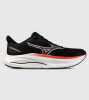 Mizuno Wave Inspire 22 - Wide - Black (Mens) &mdash; Black/Orange &mdash; US 11