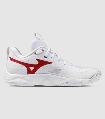 Mizuno Wave Momentum Elite (W) (Mens) &mdash; White/Calypso Coral &mdash; US 9.5