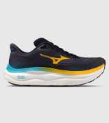 Mizuno Wave Sky 9 (M) / Baritone Blue / Citrus / Capri Breeze (Mens) &mdash; Baritone Blue/Citrus/Capri Breeze &mdash; US 11.5