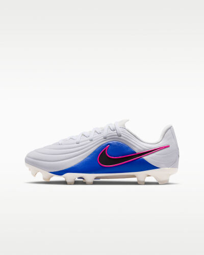 Nike Tiempo Maestro Club Gf / MG Mens &mdash; White/Racer Blue-Pink Blast-Black &mdash; US 8