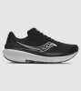Saucony W Echelon 10 2E (Womens) &mdash; Black / Silver &mdash; US 8