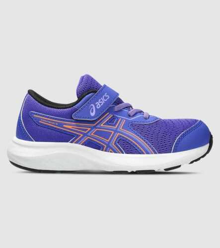 Asics Contend 9 PS (Kids) &mdash; Cobalt Burst/Amethyst &mdash; US 13