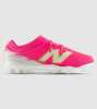 New Balance Furon Team Jnr V8 (FG) (GS) Kids Football Boots - Pink &mdash; Pink Heat/Sea Salt/Gold Metallic &mdash; US 2