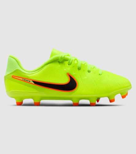 Nike Jr. Tiempo Legend 10 Academy / Volt (Kids) &mdash; Volt/Black &mdash; US 6