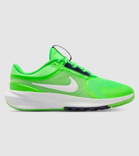 Nike Star Runner 5 / Green Strike (Kids) &mdash; Green Strike/Imperial Purple-White &mdash; US 7