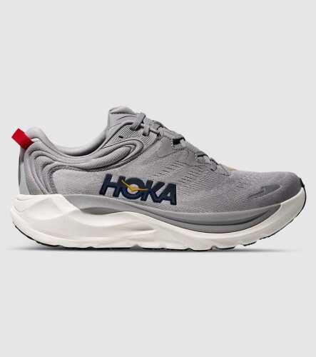 Hoka M Gaviota 6 Wide (Mens) &mdash; Stellar Grey / Stardust &mdash; US 10