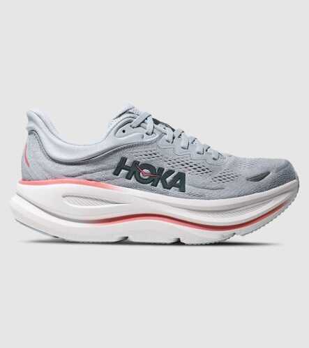 Hoka W Bondi 9 Wide (Womens) &mdash; Mineral Blue / Washed Blue &mdash; US 7.5
