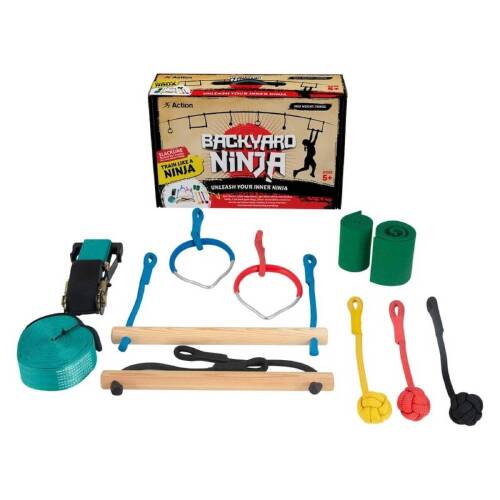 Action Sports Backyard Ninja Obstacle Kit (New)