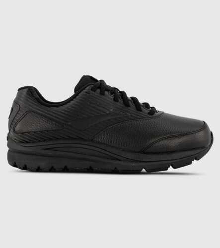 Brooks W Addiction Wlk 2 Wide D (Womens) &mdash; Black/Black &mdash; US 9