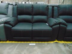 GAUCHO Fabric 2 SEATER recliner Electric Lounge 2ERER*JET - 2