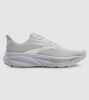 Brooks Ghost 17 (Womens) &mdash; White/White/Grey &mdash; US 9