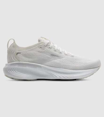 Brooks Adrenaline GTS 25 (Womens) &mdash; White/White/Silver &mdash; US 8.5