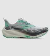 Brooks W Ghost Trail (Womens) &mdash; Harbor Mist/Poppy/Yucca &mdash; US 8.5