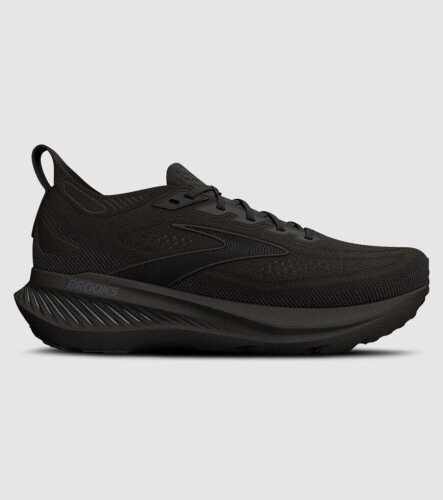 Brooks W Glycerin 23 (Womens) Wide D &mdash; Black/Black/Ebony &mdash; US 9