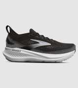 Brooks W Glycerin GTS 23 (Womens) Wide D &mdash; Black/Grey/White &mdash; US 7.5