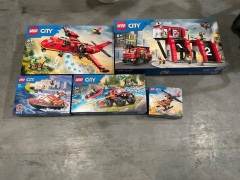 Lego City Fire Fighting Bundle