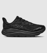 Hoka Clifton 10 Big Kids &mdash; Black / Black &mdash; US 7