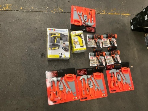 Bundle of Assorted Children's Tool Toys