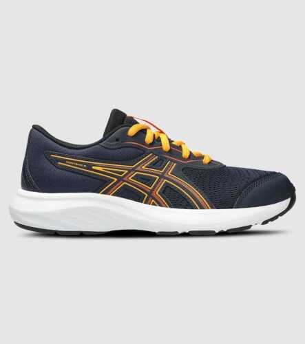 Asics Contend 9 GS Black / Graphite Grey (Kids) &mdash; Black/Graphite Grey &mdash; US 7