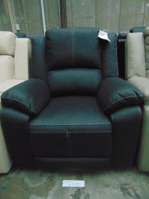GAUCHO Fabric Single Seater Electric Recliner - JET