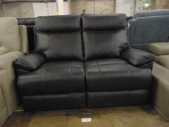 DUSTY Leather Two Seater ERER / LEA * BLACK SP - 2