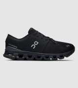 On Cloud X 4 / Eclipse (Womens) &mdash; Black / Eclipse &mdash; US 7.5