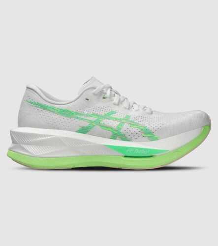 Asics Sonicblast Womens &mdash; White/Vital Green &mdash; US 8