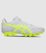 Asics Lethal Speed RS (FG) Mens Football Boots&mdash; White/Safety Yellow &mdash; US 11
