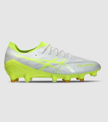 Asics Menace 5 Hybrid (Mens) &mdash; White/Safety Yellow &mdash; US 10